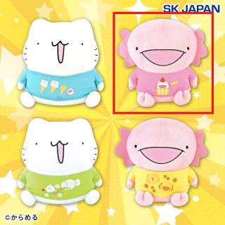 【からめる】【Bウーパールーパー（ピンク）】からめるスイーツTシャツぽってりMBヌイグルミ