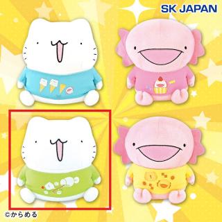 【からめる】【Cねこ（グリーン）】からめるスイーツTシャツぽってりMBヌイグルミ