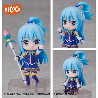 【このすばシリーズ】【アクア】この素晴らしい世界に祝福を！3　でふぉるむぷらす　アクア　フルアクションデフォルメフィギュア