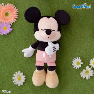 【ディズニー】【Aミッキー】ミッキー＆グーフィー　おやすみMぬいぐるみ　～くすみパステル～