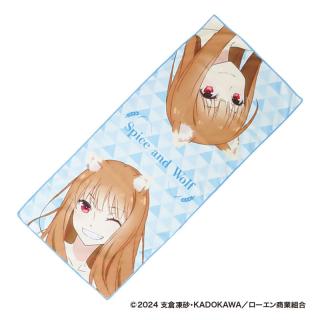 【狼と香辛料】【Bブルー】狼と香辛料大判バスタオル