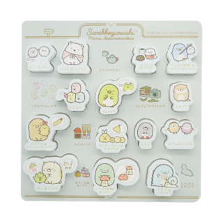 【すみっコぐらし】【Aブルー】すみっコぐらし あつまるんです 木製パズル