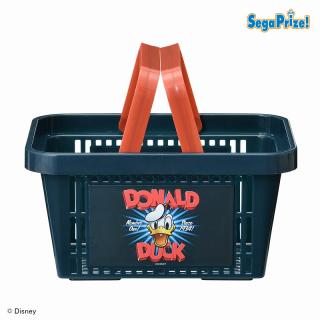 【ディズニー】【Aドナルド(カゴ色:ダークグリーン)】ドナルドダック　ミニメッシュカゴ