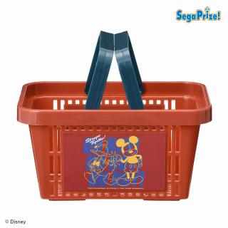 【ディズニー】【Dミッキー&ドナルド(カゴ色:レッド)】ドナルドダック　ミニメッシュカゴ
