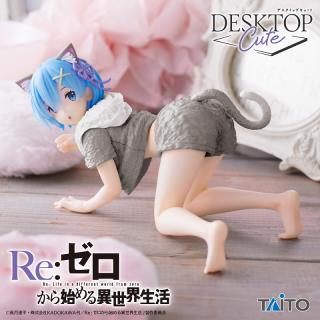 【Re:ゼロから始める異世界生活】【レム】Re:ゼロから始める異世界生活　Desktop Cuteフィギュア レム-Cat room wear ver.-Renewal