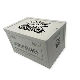 【ジャグラー】【B:LIGHT GRAY】ジャグラー折りたたみコンテナ（収納ケース）