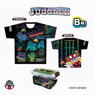 【ジャグラー】【Bイラスト青】コンコレJUGGLERフルグラTシャツvol.3