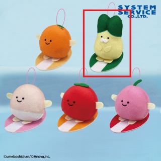 【べじまる】【Bネギうさぎ】べじまる サーフィンちびマスコット