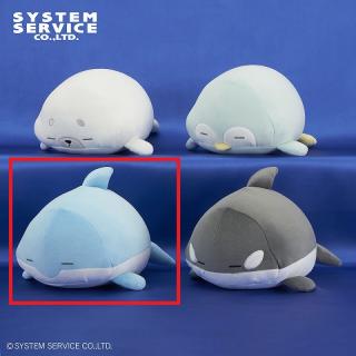 【FANS】【Cイルカ】FANS もちもちすやすやぬいぐるみBIG 水族館のなかま