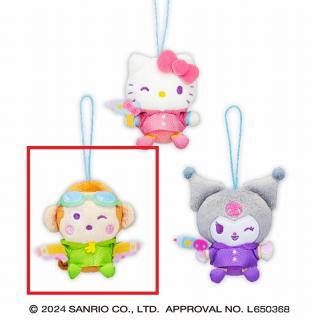 【サンリオ】【Cおさるのもんきち】サンリオキャラクターズ スプラッシュパーティ マスコット1