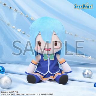 【このすばシリーズ】【アクア】この素晴らしい世界に祝福を！3　ふわぷち 　Lぬいぐるみ“アクア”