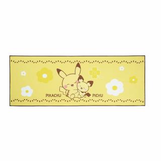 【ポケットモンスター】【Bピカチュウ＆ピチュー(イエロー)】ポケピース マイクロファイバータオル