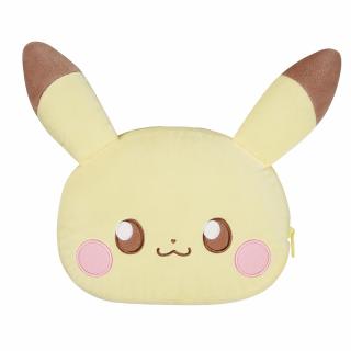 【ポケットモンスター】【Aピカチュウ】ポケピース 大きい顔型ぬいぐるみポーチvol.1