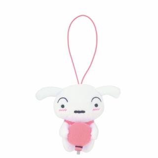 【クレヨンしんちゃん】【Fピンク】クレヨンしんちゃん シロの推し色マスコット～ふわふわ風船だゾ～