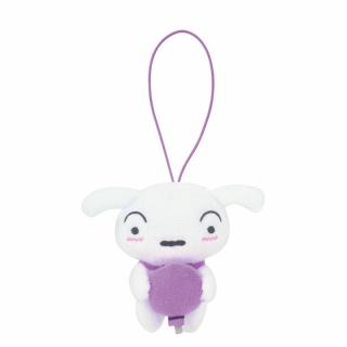 【クレヨンしんちゃん】【E紫】クレヨンしんちゃん シロの推し色マスコット～ふわふわ風船だゾ～