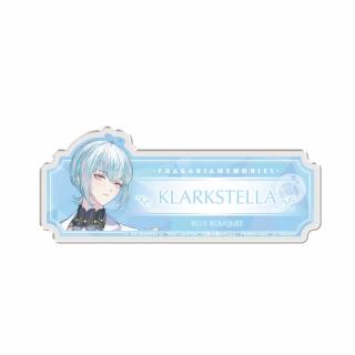 【サンリオ】【Dクラークステラ】フラガリアメモリーズ おなまえアクリルバッジ～BLUE BOUQUET～