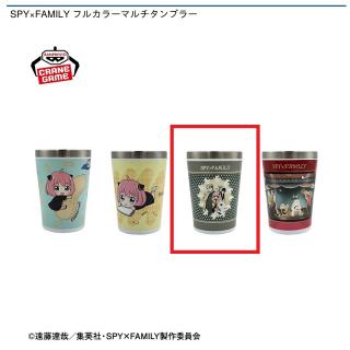 【SPY×FAMILY】【C:Season2オープニング(ブラック)】SPY×FAMILY フルカラーマルチタンブラー