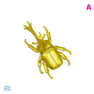 【Aカブトムシ】カブトクワガタミニフィギュアゴールド