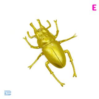 【Eタランドスオオツヤクワガタ】カブトクワガタミニフィギュアゴールド