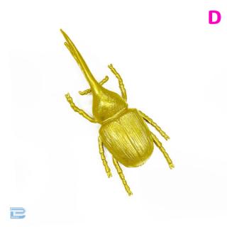 【Dヘラクレスオオカブト】カブトクワガタミニフィギュアゴールド