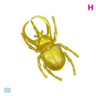 【Hコーカサスオオカブト】カブトクワガタミニフィギュアゴールド
