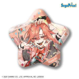 【サンリオ】【Eリミチャ】フラガリアメモリーズ 星型缶バッジ“RED BOUQUET”