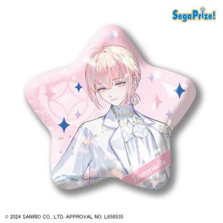 【サンリオ】【Eルタールステラ】フラガリアメモリーズ 星型缶バッジ“BLUE BOUQUET”
