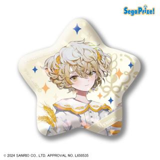 【サンリオ】【Fミュンナ】フラガリアメモリーズ 星型缶バッジ“BLUE BOUQUET”