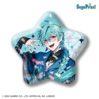 【サンリオ】【Eハンギョン】フラガリアメモリーズ 星型缶バッジ“NOIR BOUQUET”