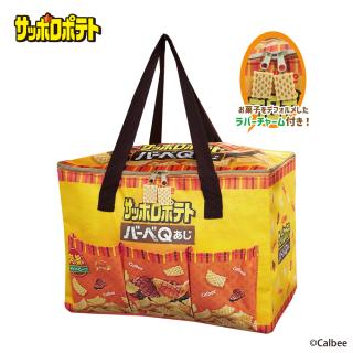 【コラボプライズ】【BバーべQあじ】サッポロポテト 保温保冷BIGマルチバッグ