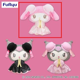 【サンリオ】【Bマイメロディ】マイメロディ・クロミ きゅるるん中華ぬいぐるみ