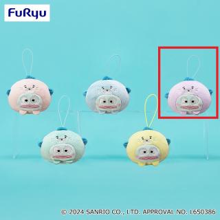 【サンリオ】【Cパープル】ハンギョドン まんまるあざらしマスコット