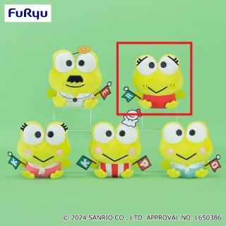 【サンリオ】【Dお母さん】けろけろけろっぴ 家族でお祝い！お誕生日ぬいぐるみ
