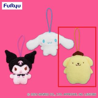 【サンリオ】【Cポムポムプリン】サンリオキャラクターズ ふわもこワッペン マスコット②