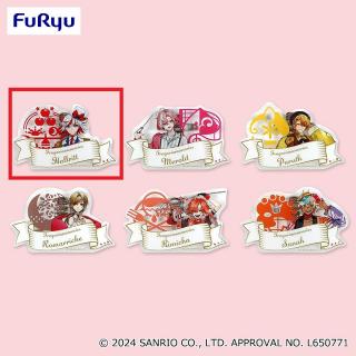 【サンリオ】【Aハルリット】フラガリアメモリーズ アクリルネームバッジ～レッドブーケ～