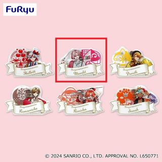 【サンリオ】【Bメロルド】フラガリアメモリーズ アクリルネームバッジ～レッドブーケ～