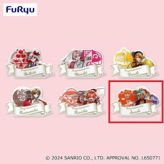 【サンリオ】【Fサナー】フラガリアメモリーズ アクリルネームバッジ～レッドブーケ～