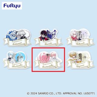 【サンリオ】【Eルタールステラ】フラガリアメモリーズ アクリルネームバッジ～ブルーブーケ～