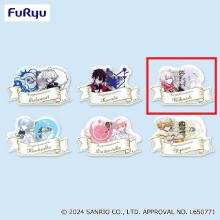 【サンリオ】【Cウィルメッシュ】フラガリアメモリーズ アクリルネームバッジ～ブルーブーケ～