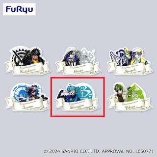 【サンリオ】【Eハンギョン】フラガリアメモリーズ アクリルネームバッジ～ノワールブーケ～