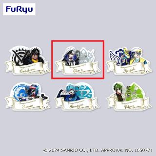 【サンリオ】【Bチャコ】フラガリアメモリーズ アクリルネームバッジ～ノワールブーケ～