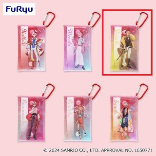 【サンリオ】【Cプルース】フラガリアメモリーズ カラビナ付きクリアケース～レッドブーケ～