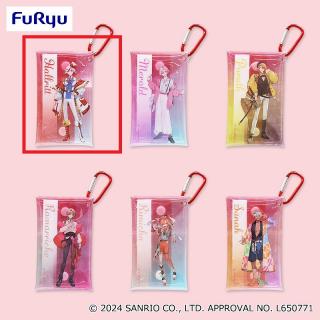 【サンリオ】【Aハルリット】フラガリアメモリーズ カラビナ付きクリアケース～レッドブーケ～