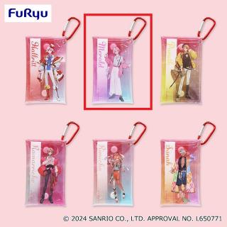 【サンリオ】【Bメロルド】フラガリアメモリーズ カラビナ付きクリアケース～レッドブーケ～