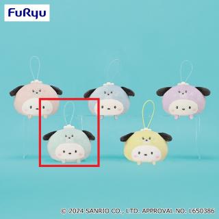 【サンリオ】【Dグリーン】ポチャッコ まんまるあざらしマスコット