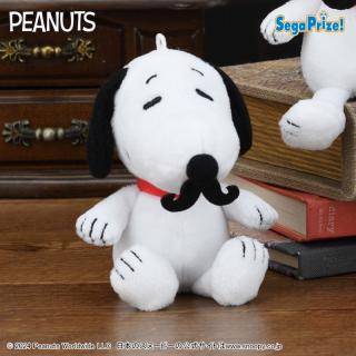 【スヌーピー】【C目閉じ】SNOOPY(TM)　マスコット　おひげVer.