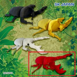 【Dクワガタレッド】超リアル！カブトVSクワガタゴージャスBIGぬいぐるみ