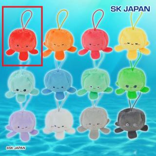 【Dあか(目開け)】にこふわクラゲちゃん ぎゅっぽてペレットぷち