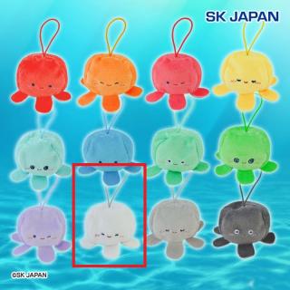 【Jしろ(にっこり)】にこふわクラゲちゃん ぎゅっぽてペレットぷち