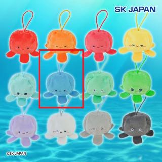【Fあお(目開け)】にこふわクラゲちゃん ぎゅっぽてペレットぷち